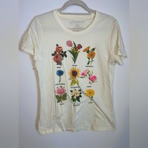 Floral tee